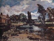 John Constable, Flatford Mill from a lock on the Stour